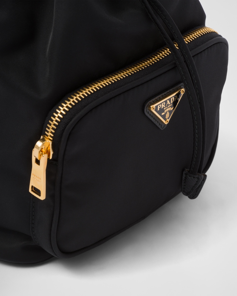Prada Duet Re-Nylon Bucket Bag - Image 2